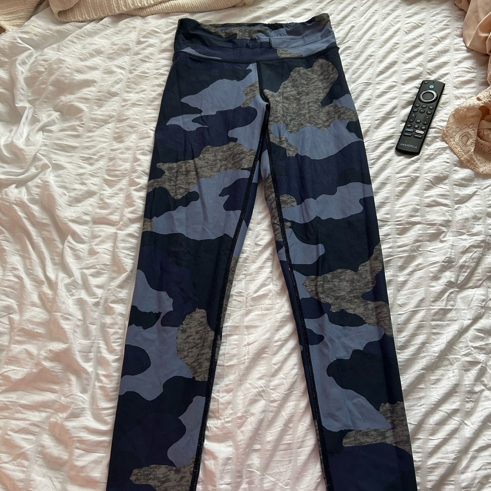 Aerie camo blue and gray leggings , super cute and comfortable!!